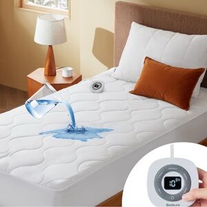 Bedsure Waterproof Mattress Pad with Digital Display